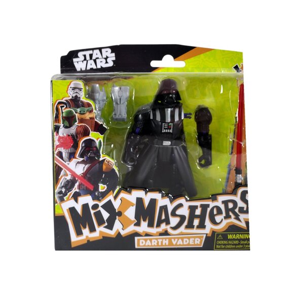 Star Wars Mix Mashers Darth Vader 5" Deluxe Action Figure - Picture 2 of 5